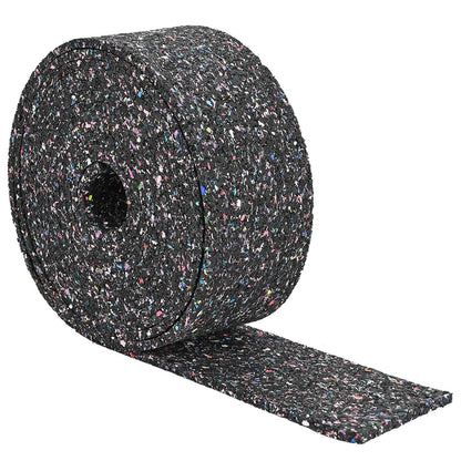 Rotolo di Granulato in Gomma Nero 200 x 10 x 0,6 cm Gomma