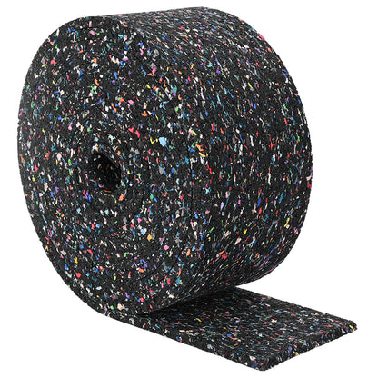 Rotolo di Granulato in Gomma Nero 1000 x 12 x 0,3 cm Gomma