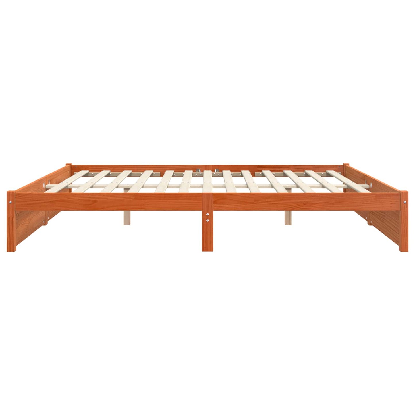 Struttura del letto Marrone cerato 160 x 200 cm
