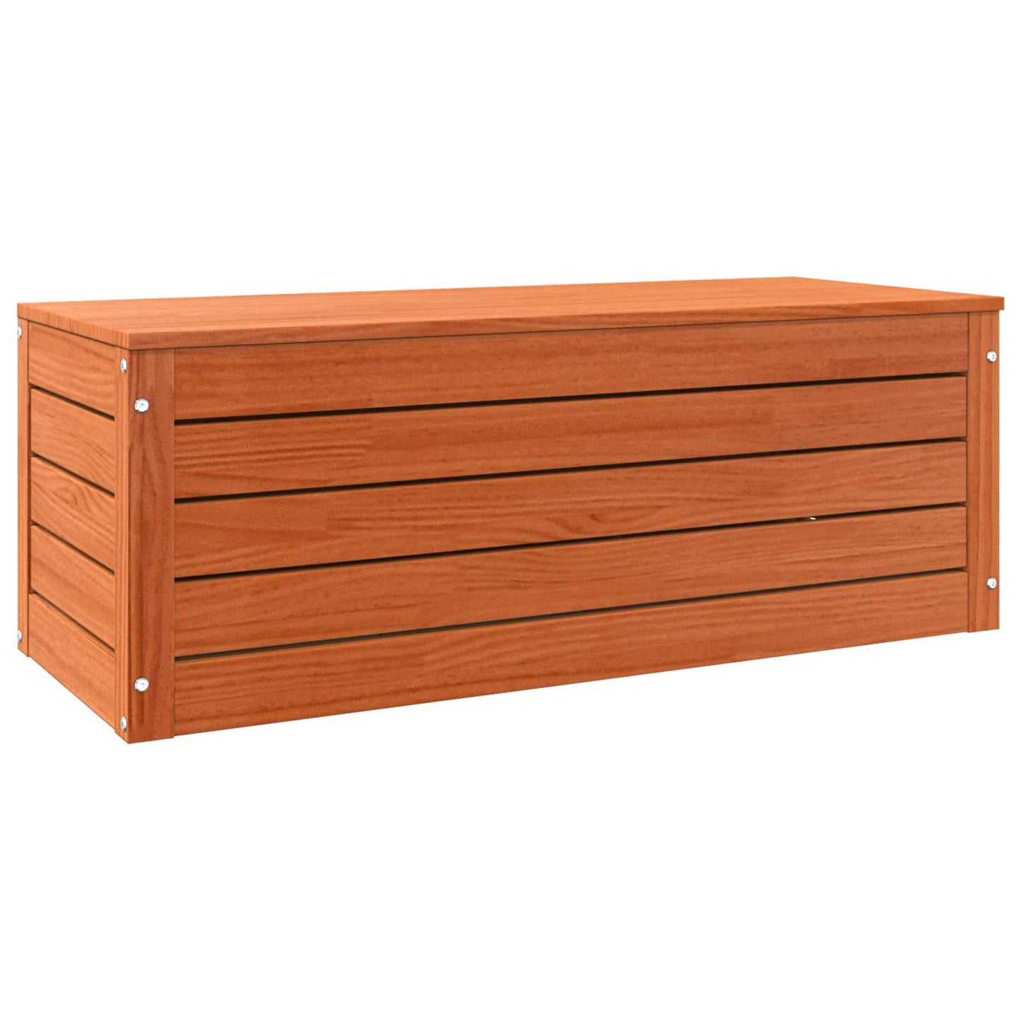 Scatola di Stoccaggio Marrone cerato 89 x 36,5 x 33 cm