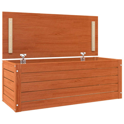 Scatola di Stoccaggio Marrone cerato 89 x 36,5 x 33 cm