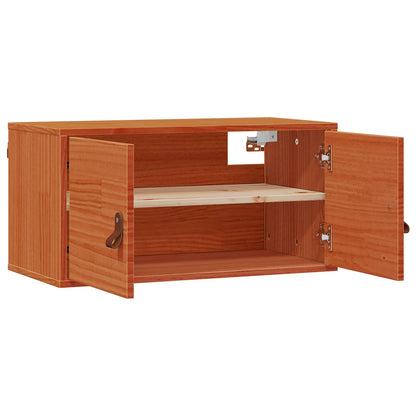 Armadietto a muro Marrone cerato 60 x 30 x 30 cm Pino massello