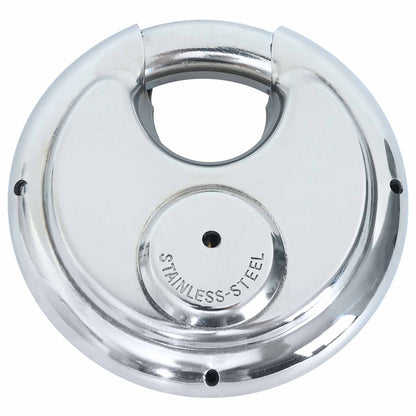 Lucchetti Discus con Chiavi Argento Acciaio inossidabile