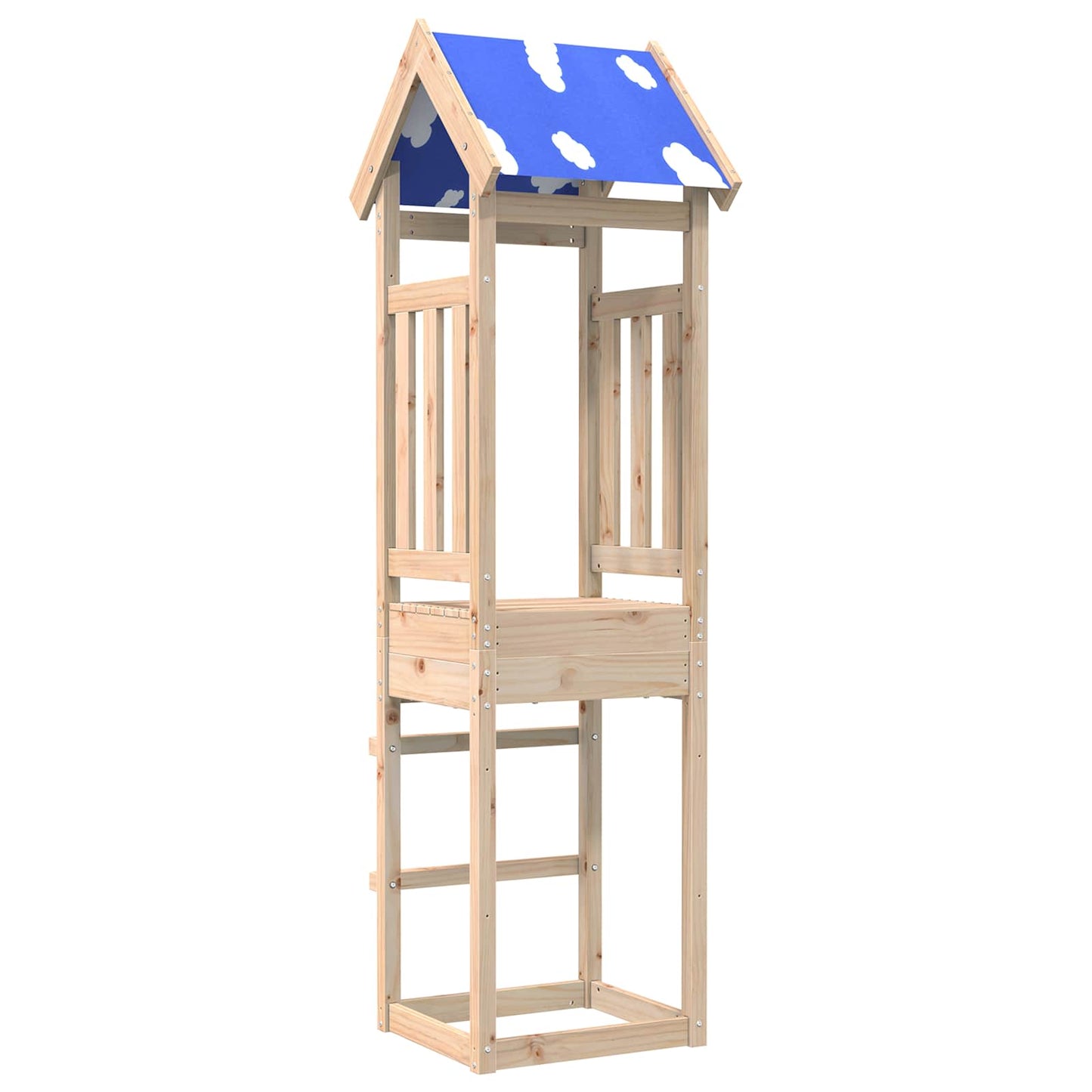 Torre da Gioco Marrone 52.5 x 46.5 x 208 cm Pino massello