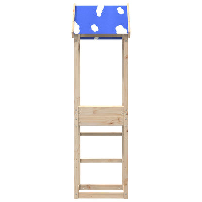 Torre da Gioco Marrone 52,5 x 46,5 x 195 cm Pino massello