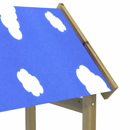 Torre da Gioco Marrone Legno Impregnato Solido