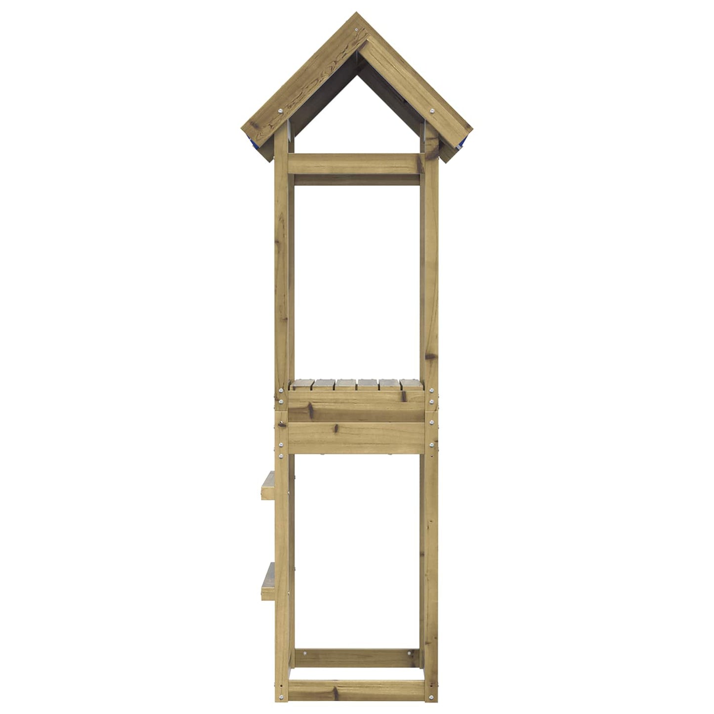 Torre da Gioco Marrone Legno Impregnato Solido