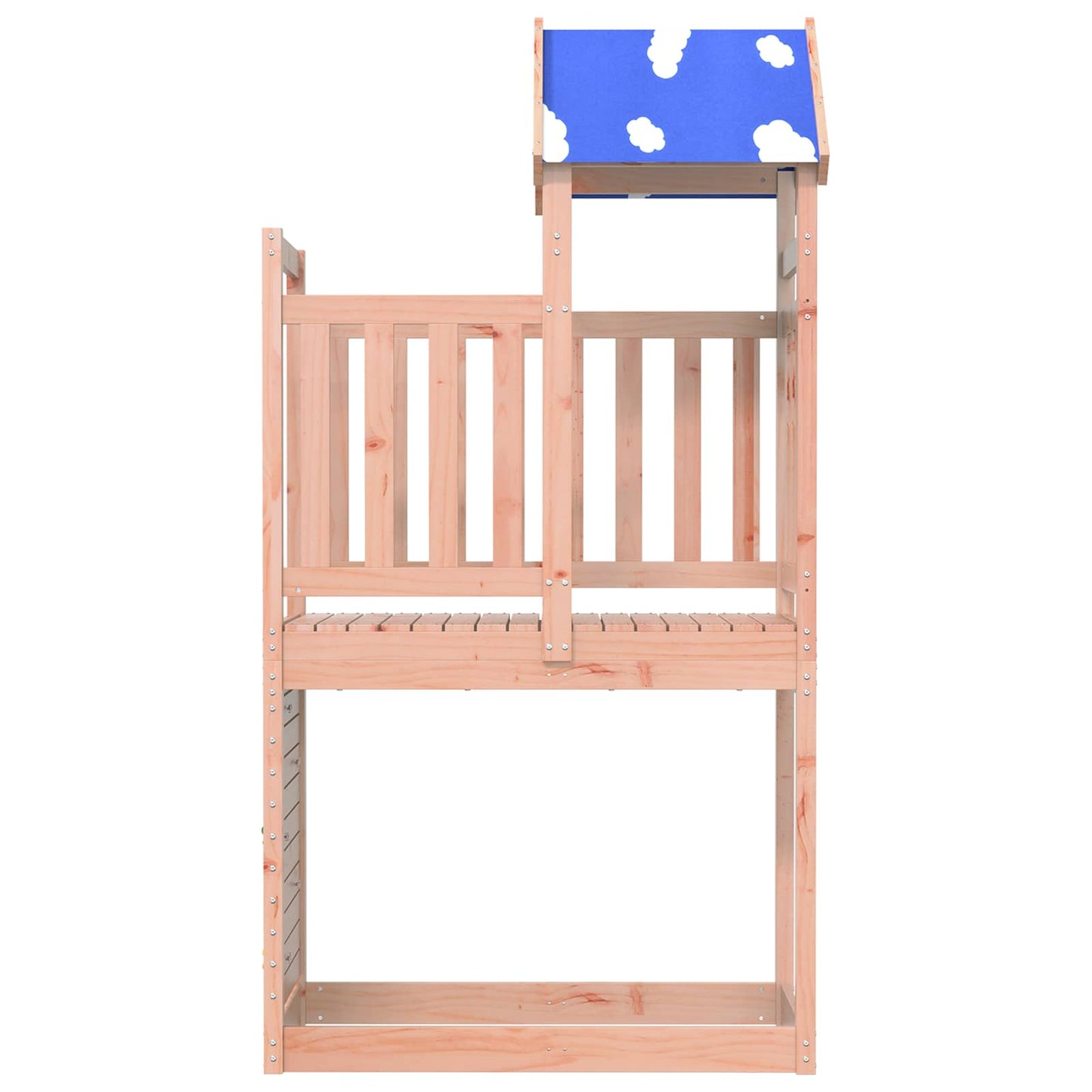 Torre da Gioco Marrone Legno Douglas Solido