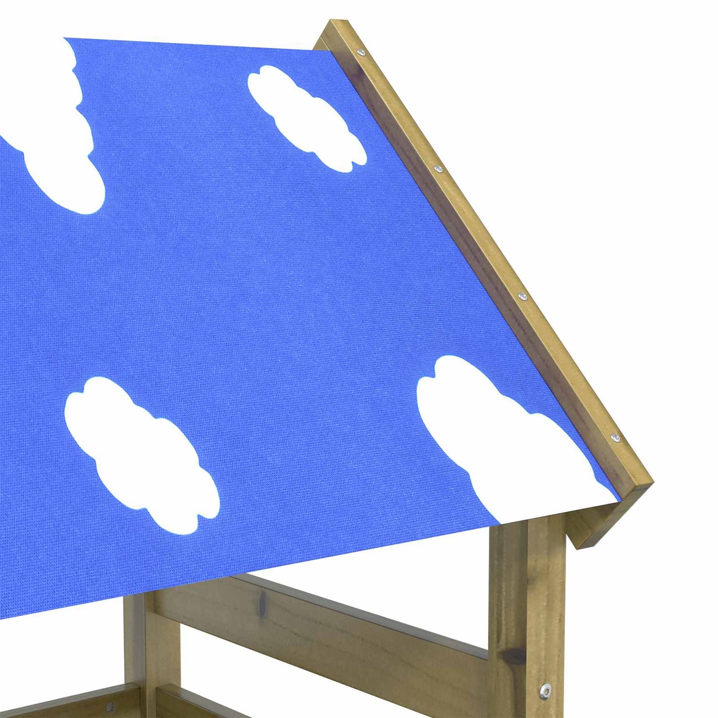Torre da Gioco Marrone Legno Impregnato Solido