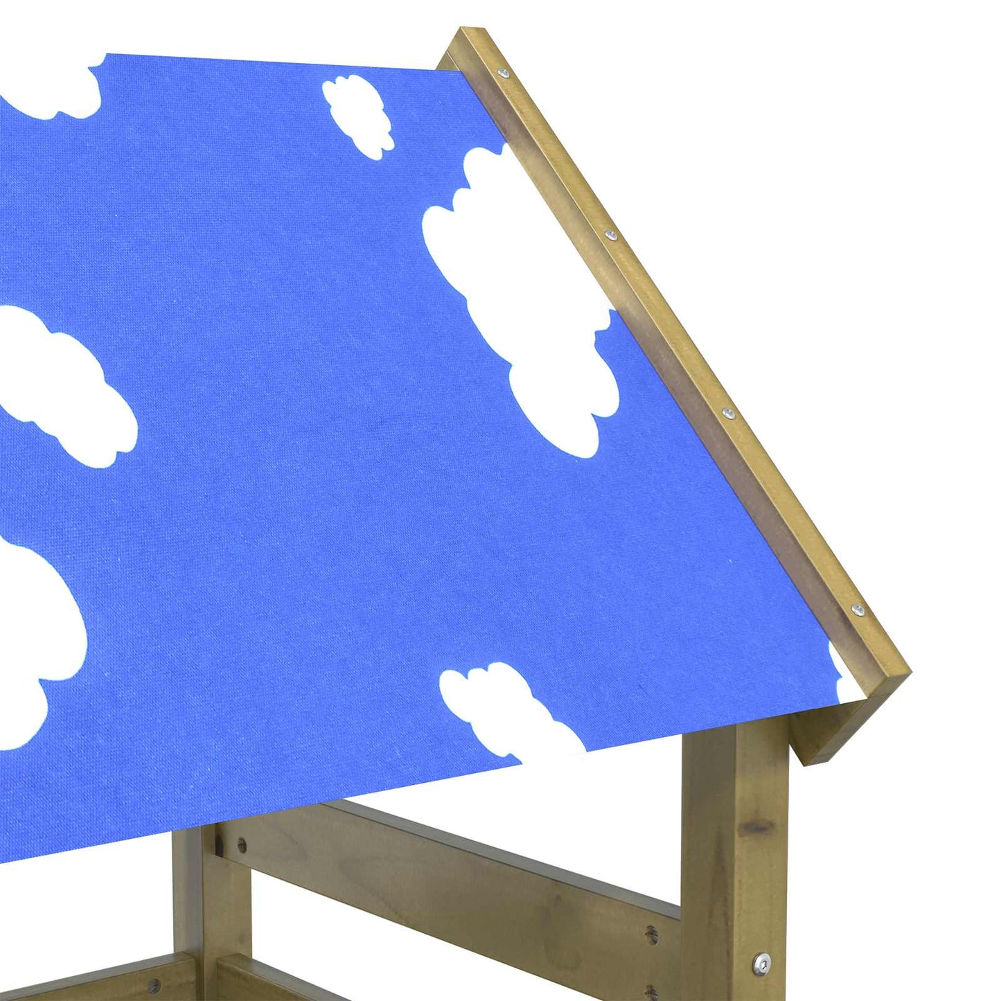 Torre da Gioco Marrone Legno Impregnato Solido