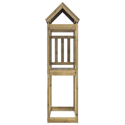 Torre da Gioco Marrone Legno Impregnato Solido