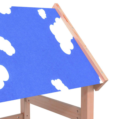 Torre da Gioco Marrone Legno Douglas Solido