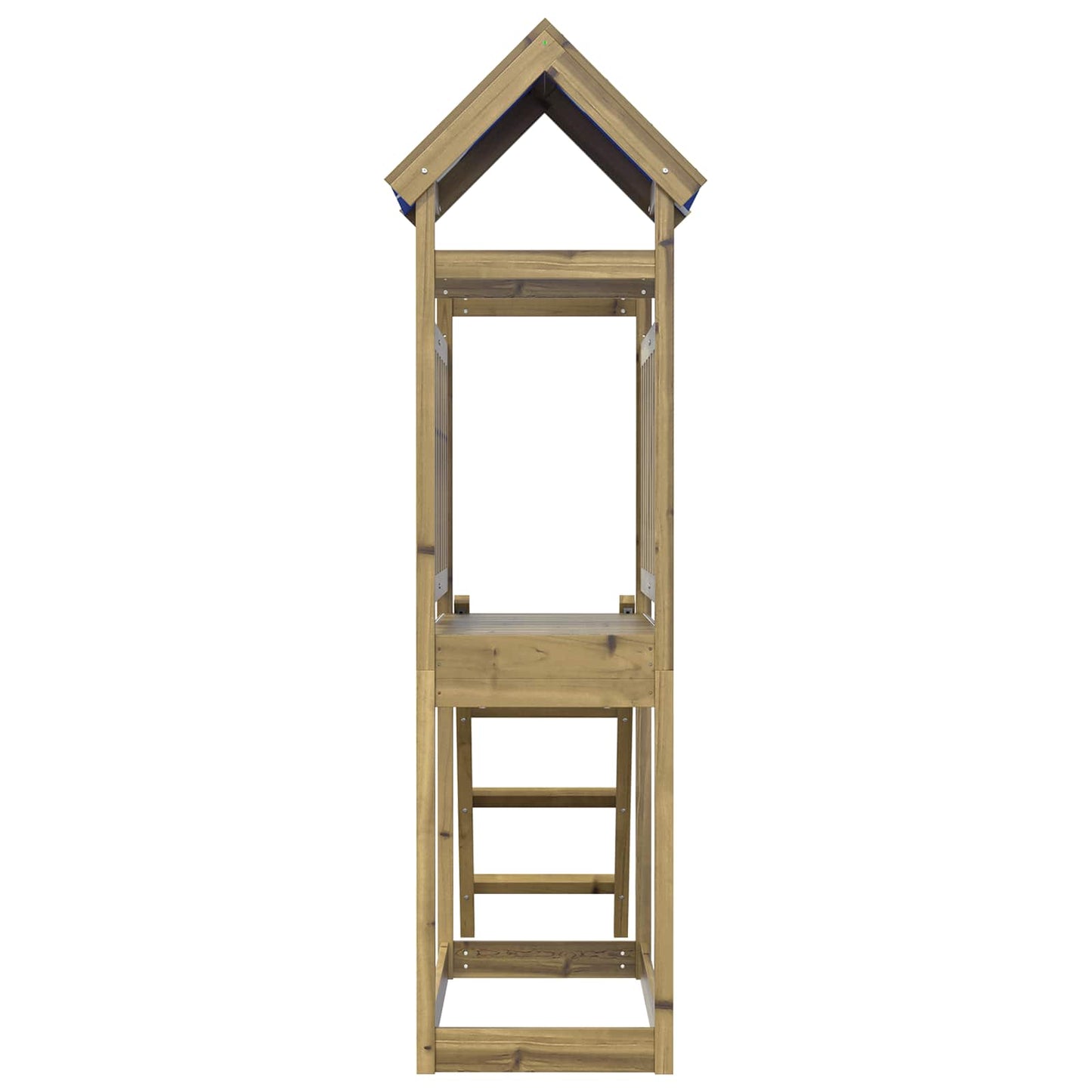 Torre da Gioco Marrone Legno Impregnato Solido