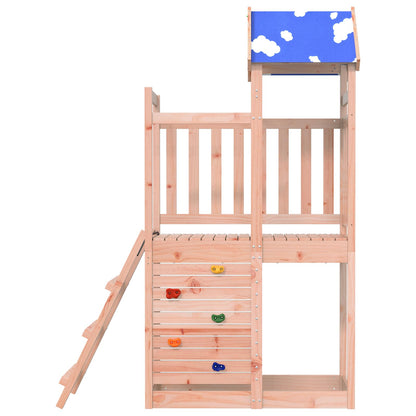 Torre da Gioco Marrone Legno Douglas Solido