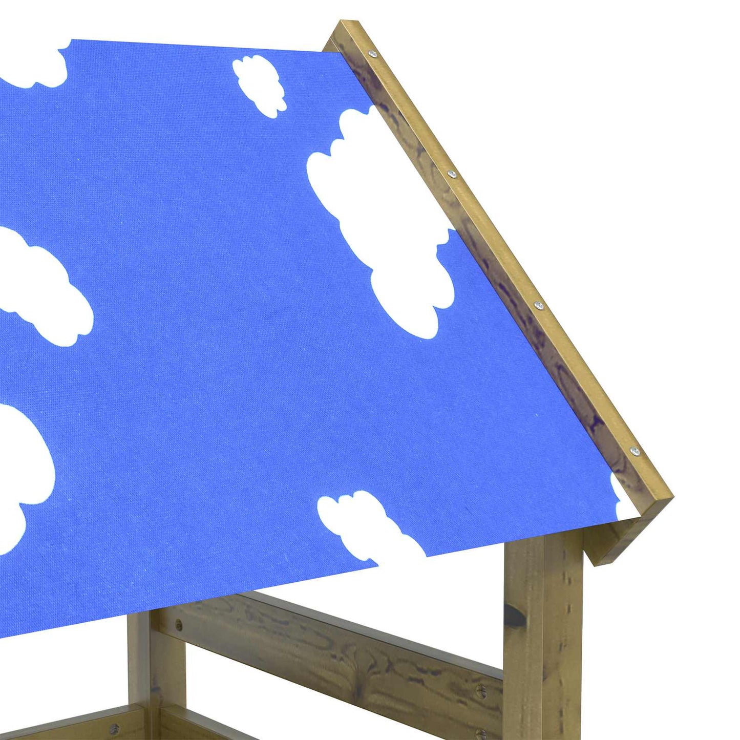 Torre da Gioco Marrone Legno Impregnato Solido