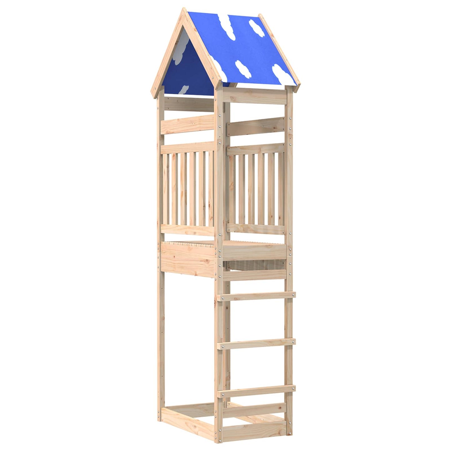 Torre da Gioco Marrone 52,5 x 85 x 265 cm Pino massello