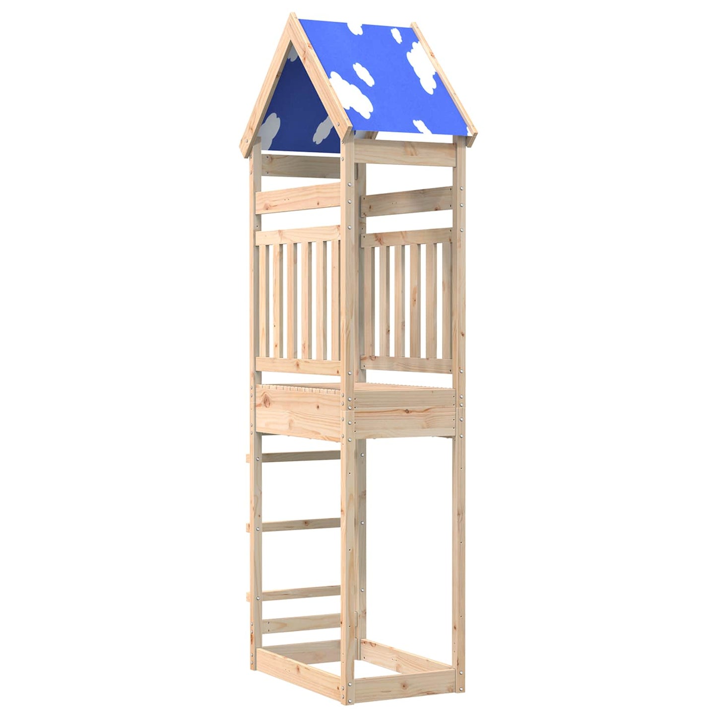 Torre da Gioco Marrone 52,5 x 85 x 265 cm Pino massello
