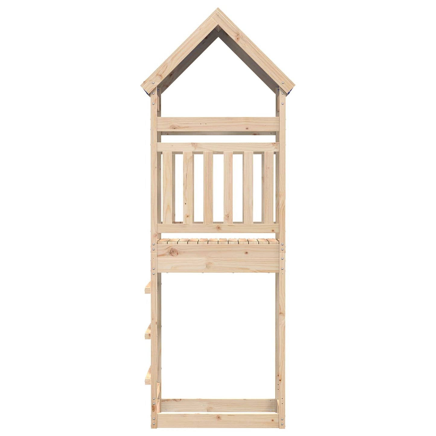 Torre da Gioco Marrone 52,5 x 85 x 265 cm Pino massello