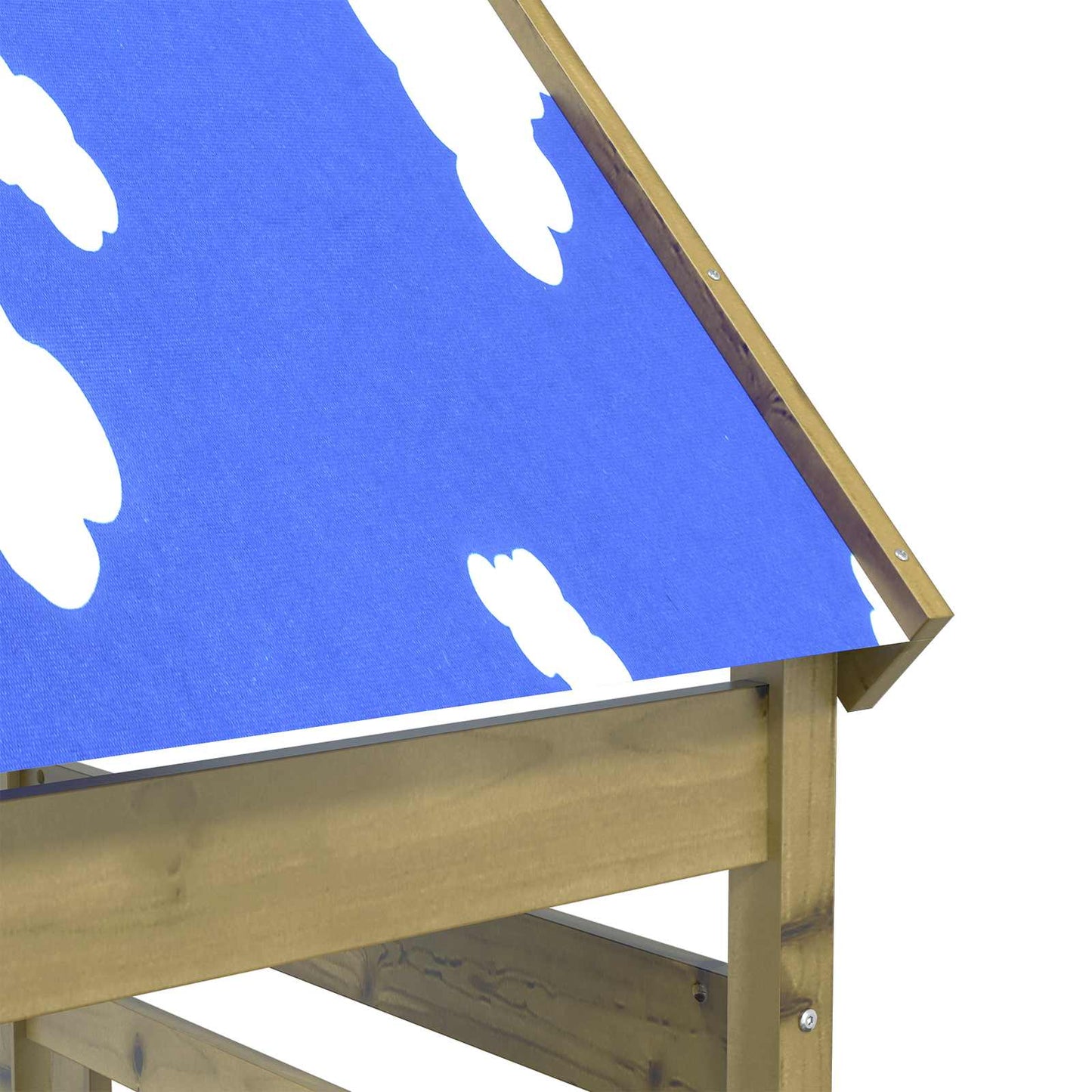 Torre da Gioco Marrone Legno Impregnato Solido