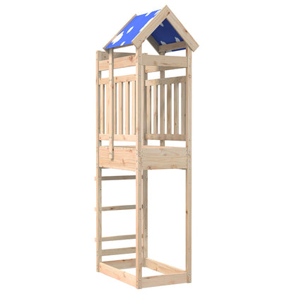 Torre da Gioco Marrone 52.5 x 85 x 239 cm Pino massello