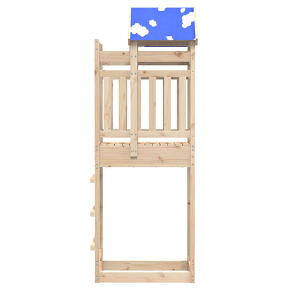 Torre da Gioco Marrone 52.5 x 85 x 239 cm Pino massello