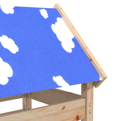 Torre da Gioco Marrone 85 x 52,5 x 239 cm Pino massello