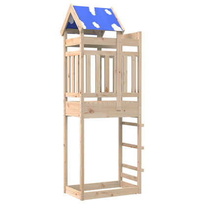 Torre da Gioco Marrone 85 x 52,5 x 239 cm Pino massello