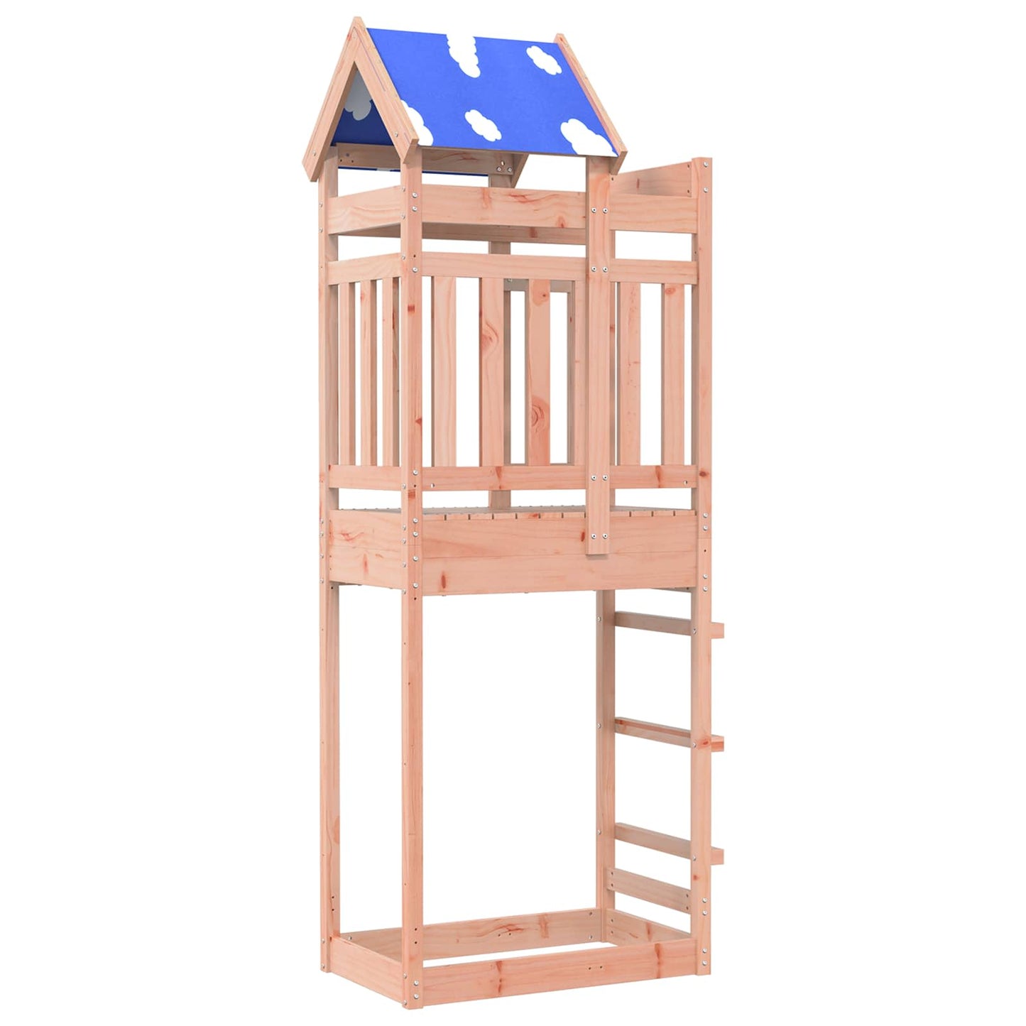 Torre da Gioco Marrone 85 x 52,5 x 239 cm Legno Douglas Solido