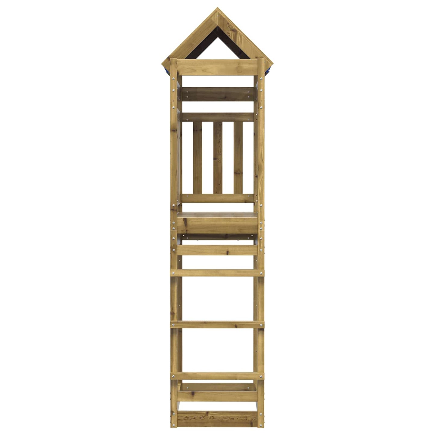 Torre da Gioco Marrone Legno Impregnato Solido