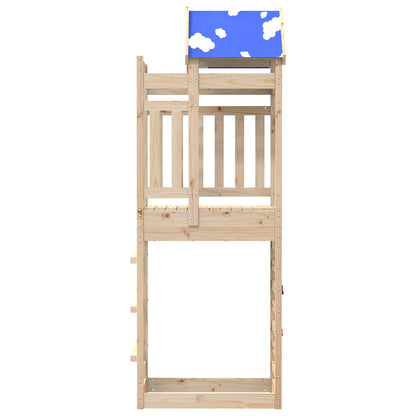 Torre da Gioco Marrone 85 x 52,5 x 239 cm Pino massello