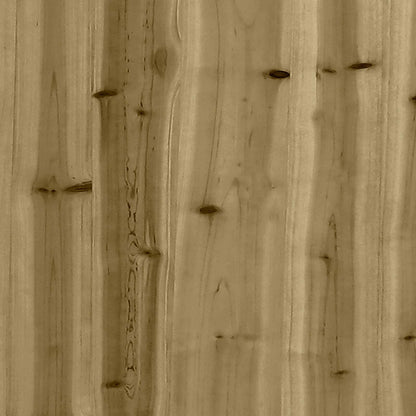 Torre da Gioco Marrone Legno Impregnato Solido