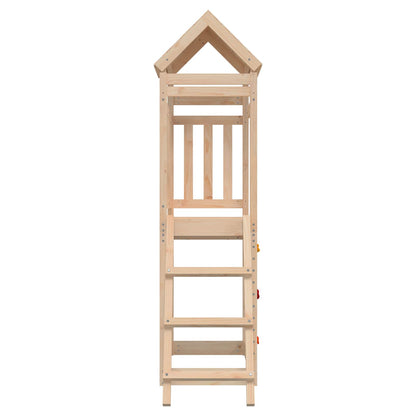 Torre da Gioco Marrone 110,5 x 52,5 x 214 cm Pino massello