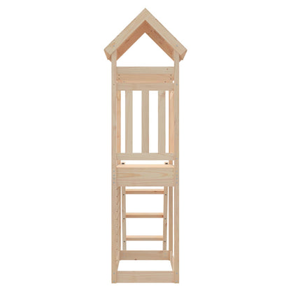Torre da Gioco Marrone 110,5 x 52,5 x 214 cm Pino massello