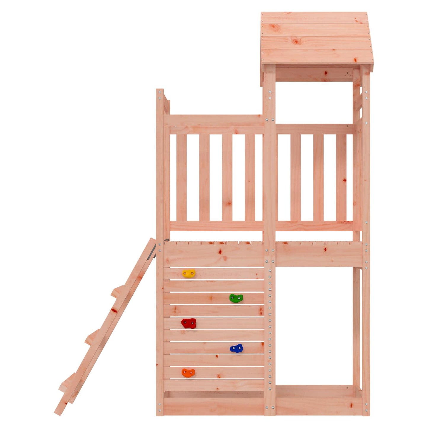 Torre da Gioco Marrone Legno Douglas Solido