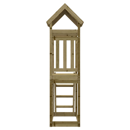 Torre da Gioco Marrone Legno Impregnato Solido