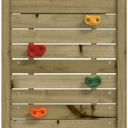 Torre da Gioco Marrone Legno Impregnato Solido