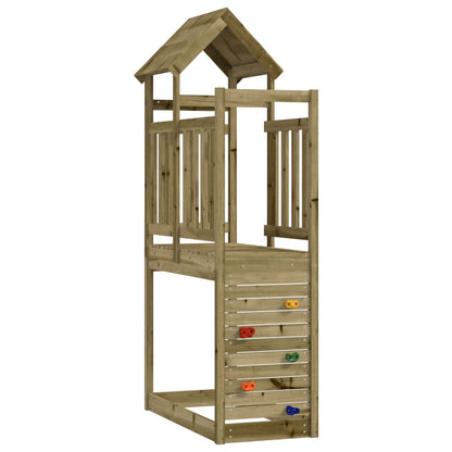 Torre da Gioco Marrone Legno Impregnato Solido