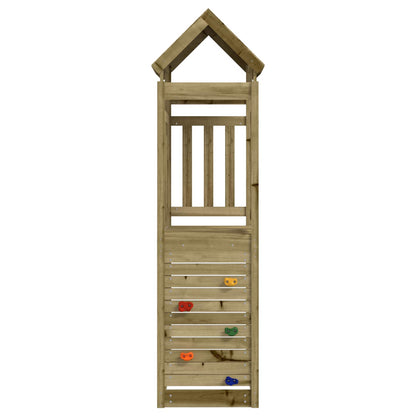 Torre da Gioco Marrone Legno Impregnato Solido