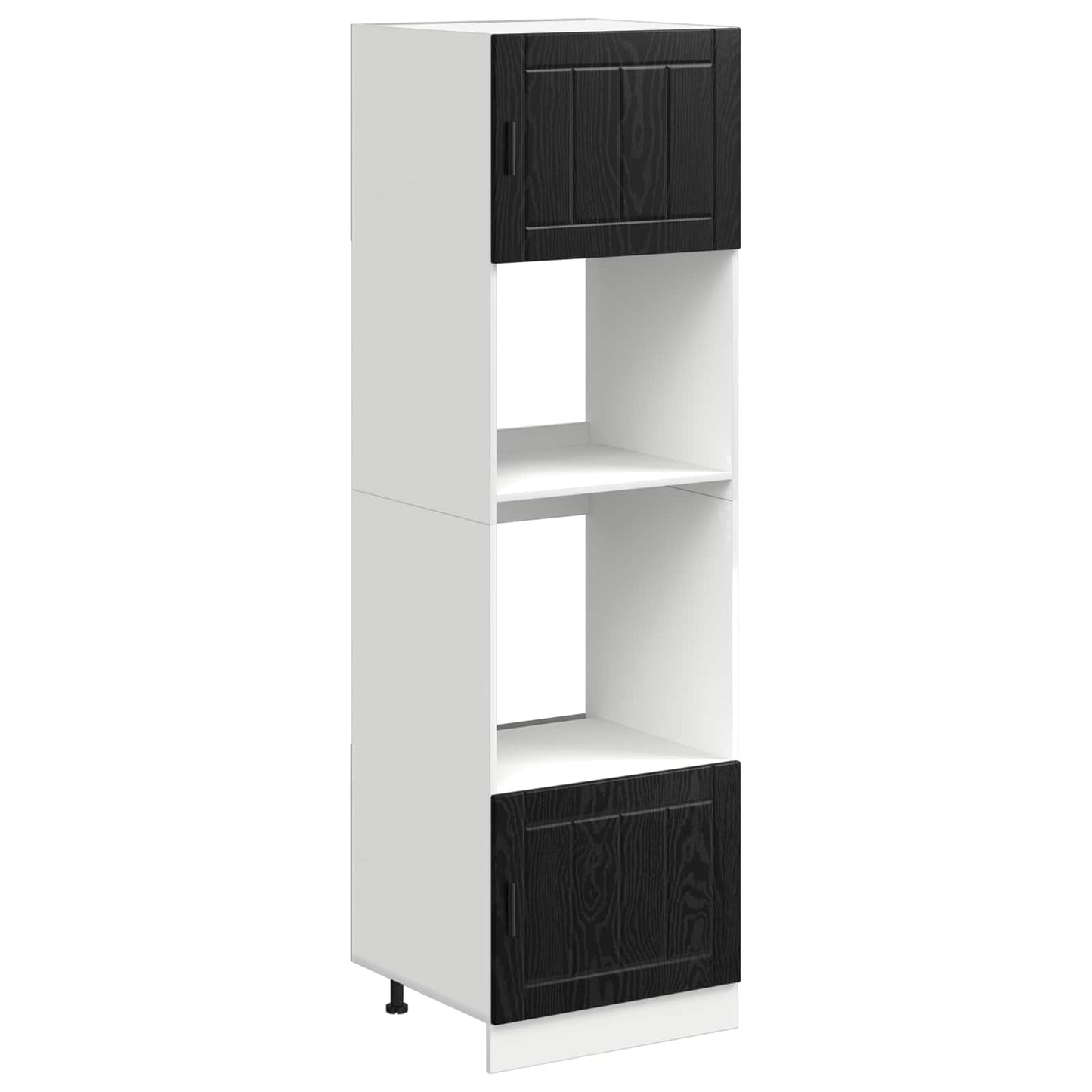 Mobile da cucina Rovere Nero 60 x 57 x 207 cm Legno multistrato