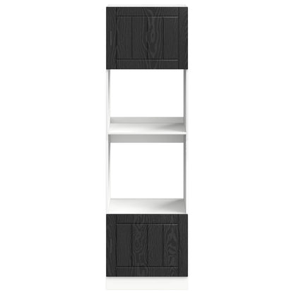 Mobile da cucina Rovere Nero 60 x 57 x 207 cm Legno multistrato
