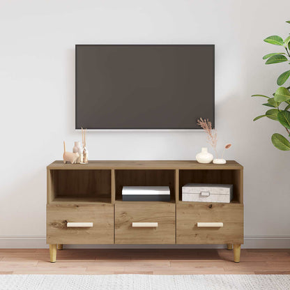 Mobile TV Rovere Artigianale 102 x 36 x 50 cm Legno multistrato