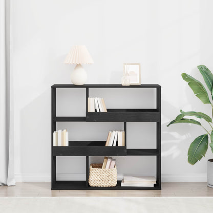 Scaffale per Libri Rovere Nero 100 x 33 x 94,5 cm