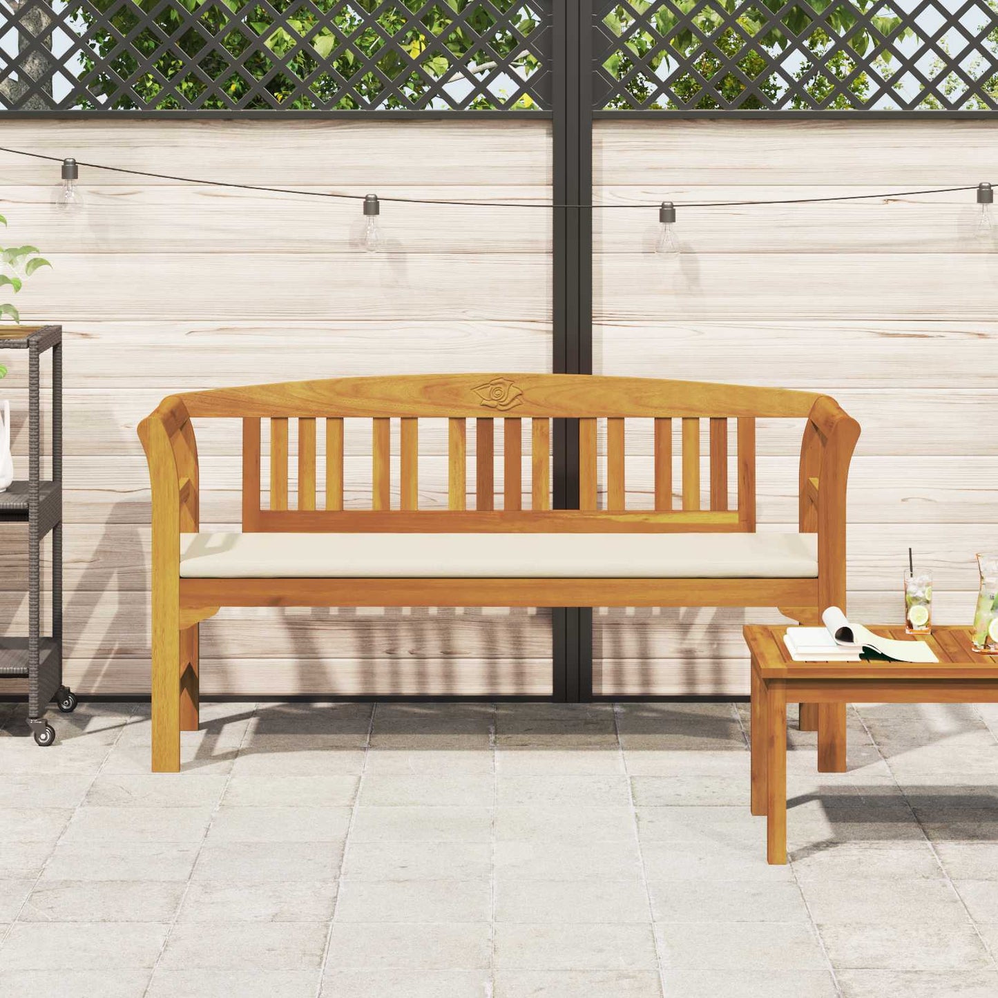 Panchina Rosa Naturale 157 x 46 x 82,5 cm