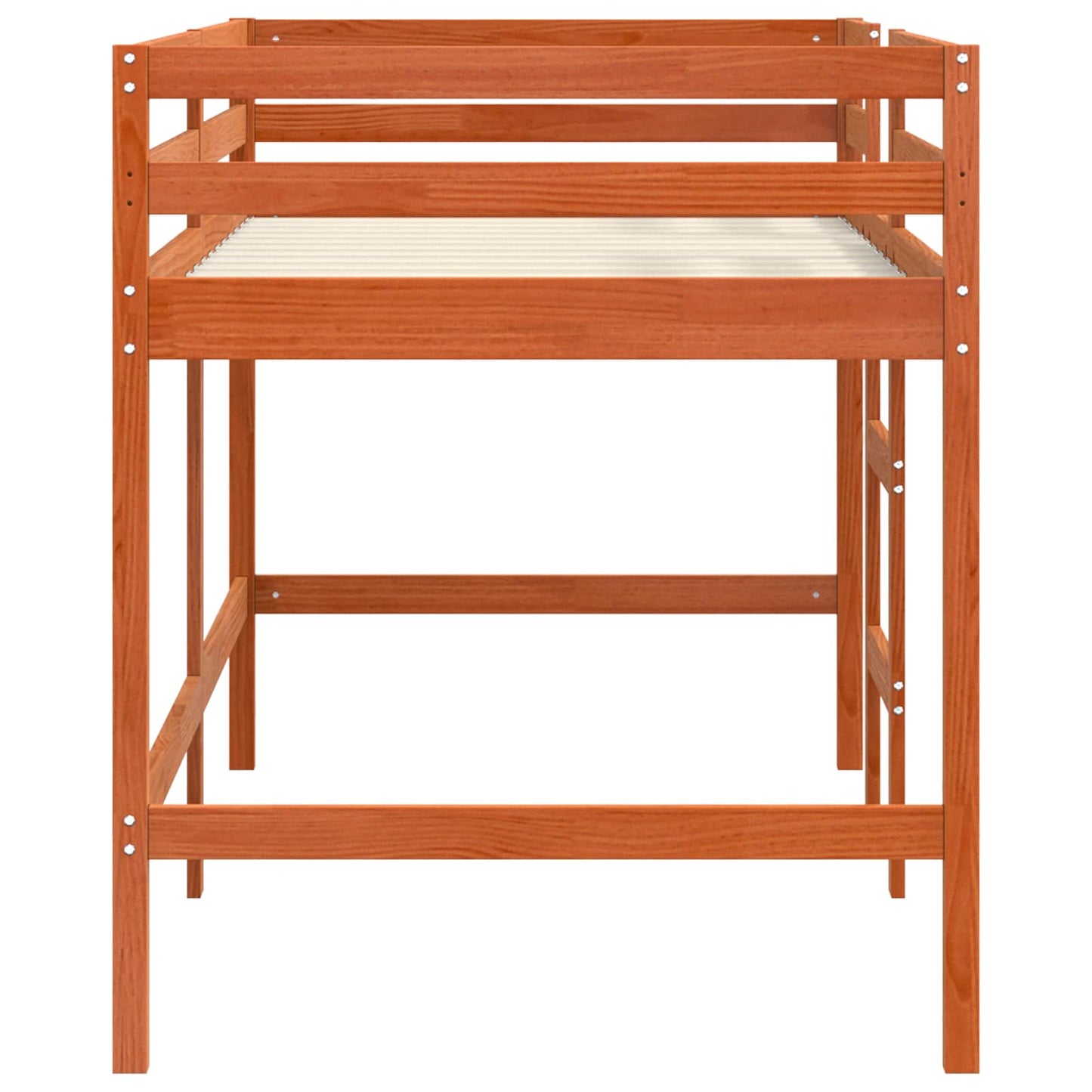 Letto Loft Marrone cerato 90 x 190 cm Pino massello