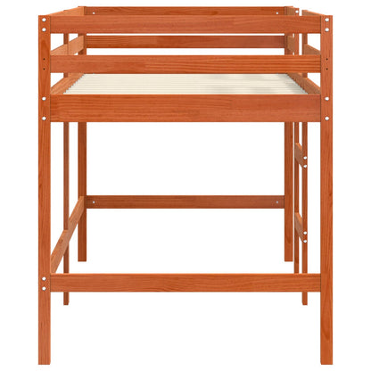 Letto Loft Marrone cerato 90 x 190 cm Pino massello