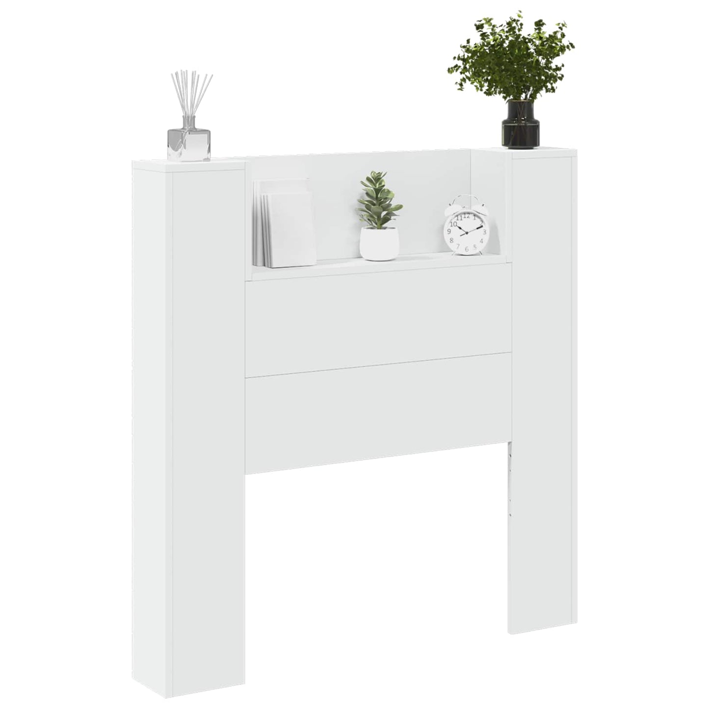 Testiera Bianco 100 x 16,5 x 103,5 cm Legno multistrato