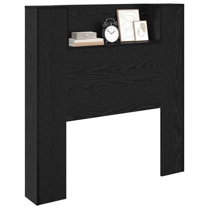 Testiera Rovere Nero 100 x 15 x 103,5 cm Legno multistrato