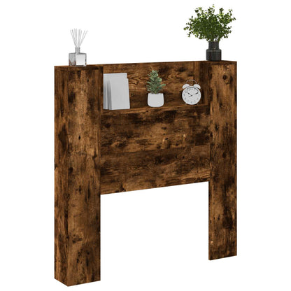 Testiera Rovere fumÃ© 100 x 16,5 x 103,5 cm Legno multistrato