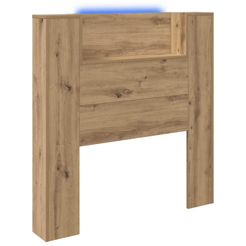 Testiera con lo scaffale Rovere artigianale 100 x 15 x 103,5 cm