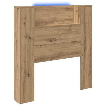 Testiera con lo scaffale Rovere artigianale 100 x 15 x 103,5 cm